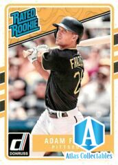 2017 Panini Chronicles Donruss Rated Rookie #223 Adam Frazier